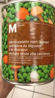 Mängden socker i Jardinière de légumes à la chasseur