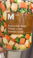Mängden socker i Salade russe