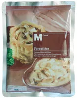 Mängden socker i Pastetlisauce mit Pilzen