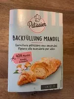 Mängden socker i Backfüllung Mandel