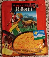Mängden socker i Appenzeller Rösti