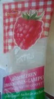 Mängden socker i Confiture de framboises
