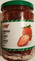 Mängden socker i Confiture Fraises