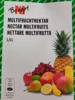 Mängden socker i Nectar multifruits