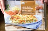 Mängden socker i Gratin de spätzli