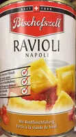 Mängden socker i Ravioli Napoli farcis à la viande de boeuf