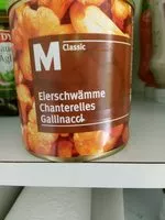 Mängden socker i Chanterelles