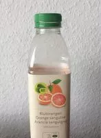 Mängden socker i Blutorangensaft Migros Bio, Blutorangen