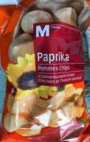 Mängden socker i Migros Paprika Chips