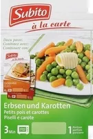 Mängden socker i Petits pois et carottes