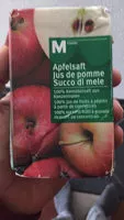 Mängden socker i Jus de pomme
