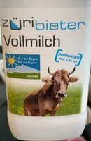 Mängden socker i Vollmilch