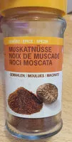 Mängden socker i Noix de muscade moulues
