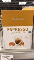 Mängden socker i Espresso Caramello