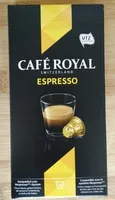 Mängden socker i Espresso