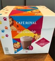 Mängden socker i CAFE ROYAL Compatible DG Kid Chocolate x16