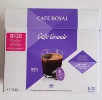 Mängden socker i Caffé Grande compatible dolce gusto CAFE ROYAL, 16 capsules