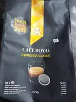 Mängden socker i CAFE ROYAL Compatible Senseo Espresso x36