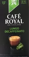 Mängden socker i Capsules lungo decafeine