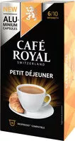 Mängden socker i CAFE ROYAL NS Alu Petit Déjeuner x10