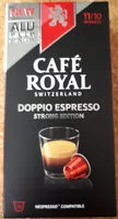 Mängden socker i Café Royal