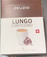 Mängden socker i Capsule café delizio lungo fortissimo