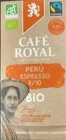 Mängden socker i Café royal