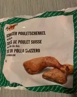 Mängden socker i Cuisse de poulet suisse