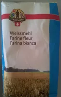 Mängden socker i Weissmehl