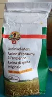 Mängden socker i Urdinkel Mehl (terra Suisse (migros))