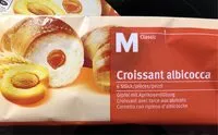 Mängden socker i Croissant albicocca