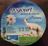 Mängden socker i Yogourt Lait de Chèvre Nature