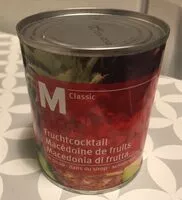 Mängden socker i Macedoine de fruits