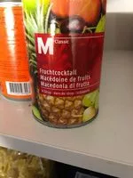 Mängden socker i Macédoine de fruits