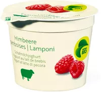 Mängden socker i Yogourt au lait de brebis framboise BIO
