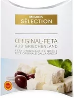 Mängden socker i Feta originale de Grèce