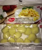 Mängden socker i Gnocchi caprese farcis aux tomates et à la mozzarella