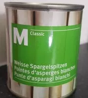 Mängden socker i Pointes d'asperges blanches