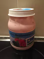 Mängden socker i Züribieter Beerenmixjoghurt