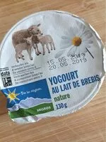 Mängden socker i Yogourt au lait de brebis