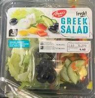 Mängden socker i Greek salad