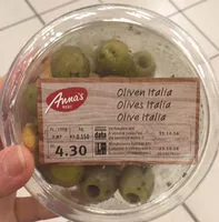 Mängden socker i Olives Italia