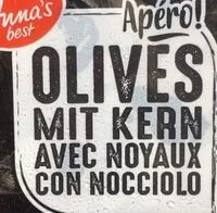 Mängden socker i Olives avec noyaux