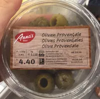Mängden socker i Olives provençales