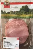 Mängden socker i Jambon paysan