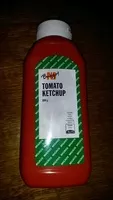 Mängden socker i Tomato ketchup