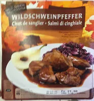 Mängden socker i Civet de Sanglier