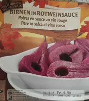 Mängden socker i Poires en sauce au vin rouge