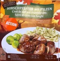 Mängden socker i Civet de cerf aux champignons