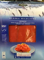 Mängden socker i Alaska Wild Salmon Sockeye